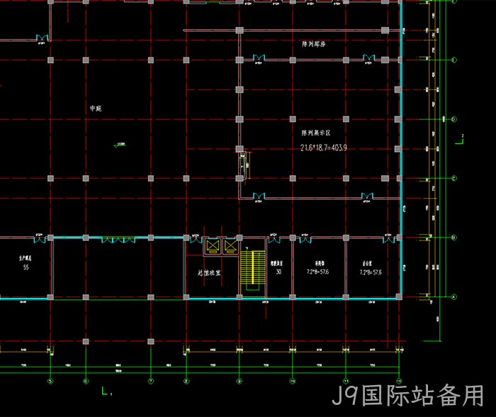 研发大楼平面图样式